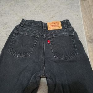 Vintage 512 Levi's Black sz 24/25